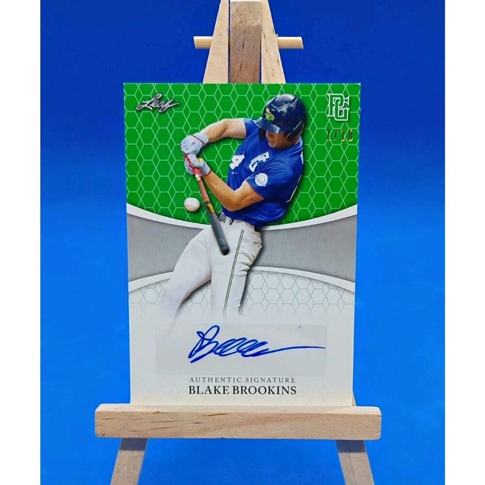 2022 Leaf Perfect Game National Showcase - Auto # 1/10 Blake Brookins #BA-BB1